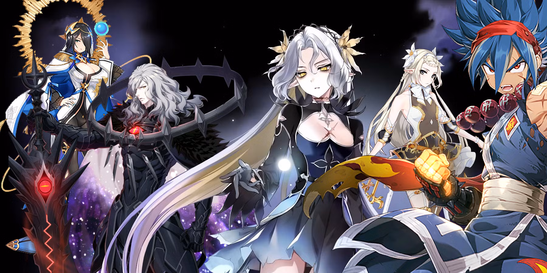 Epic Seven hero battle scene