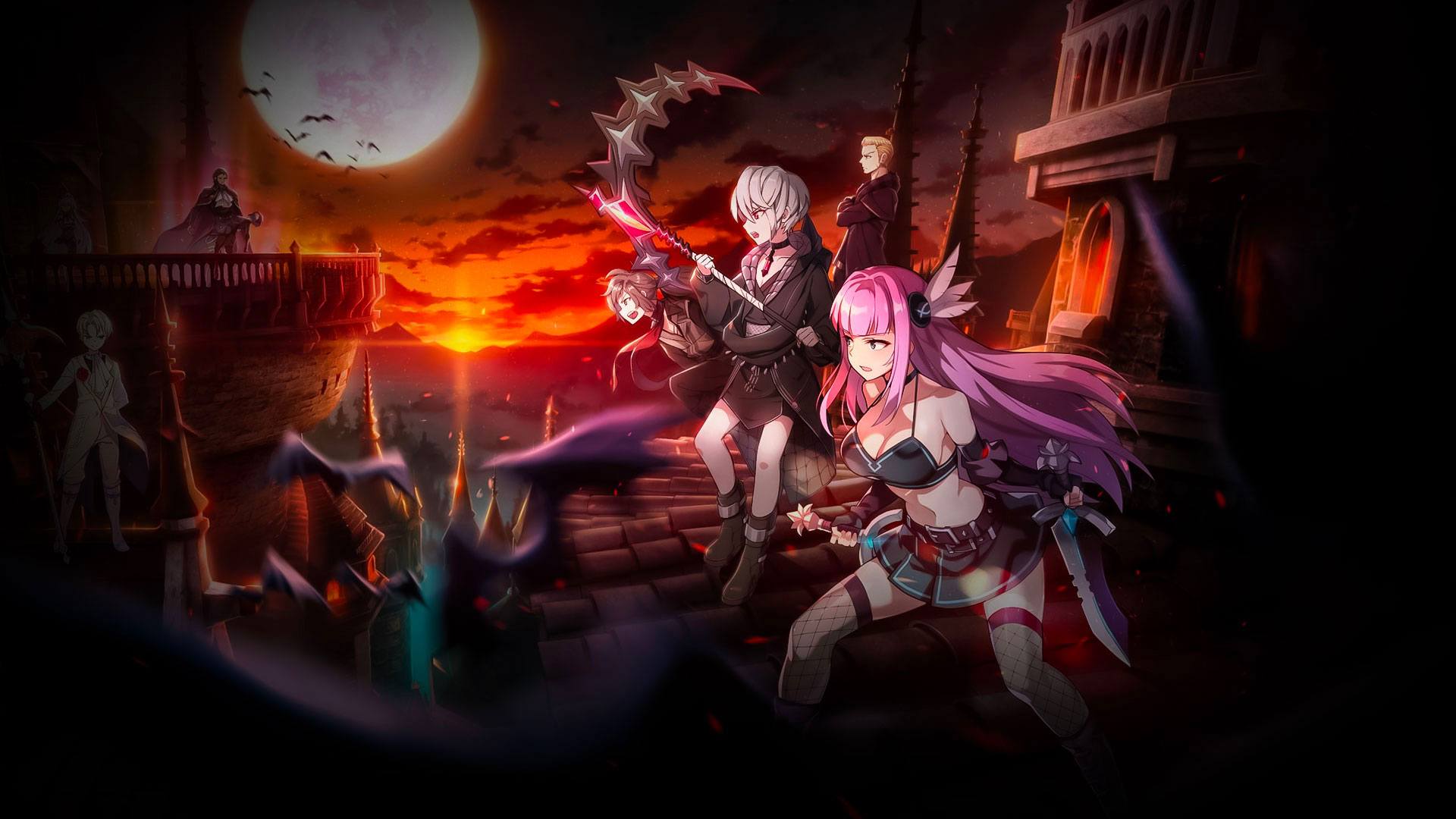 Epic Seven epic battle scene