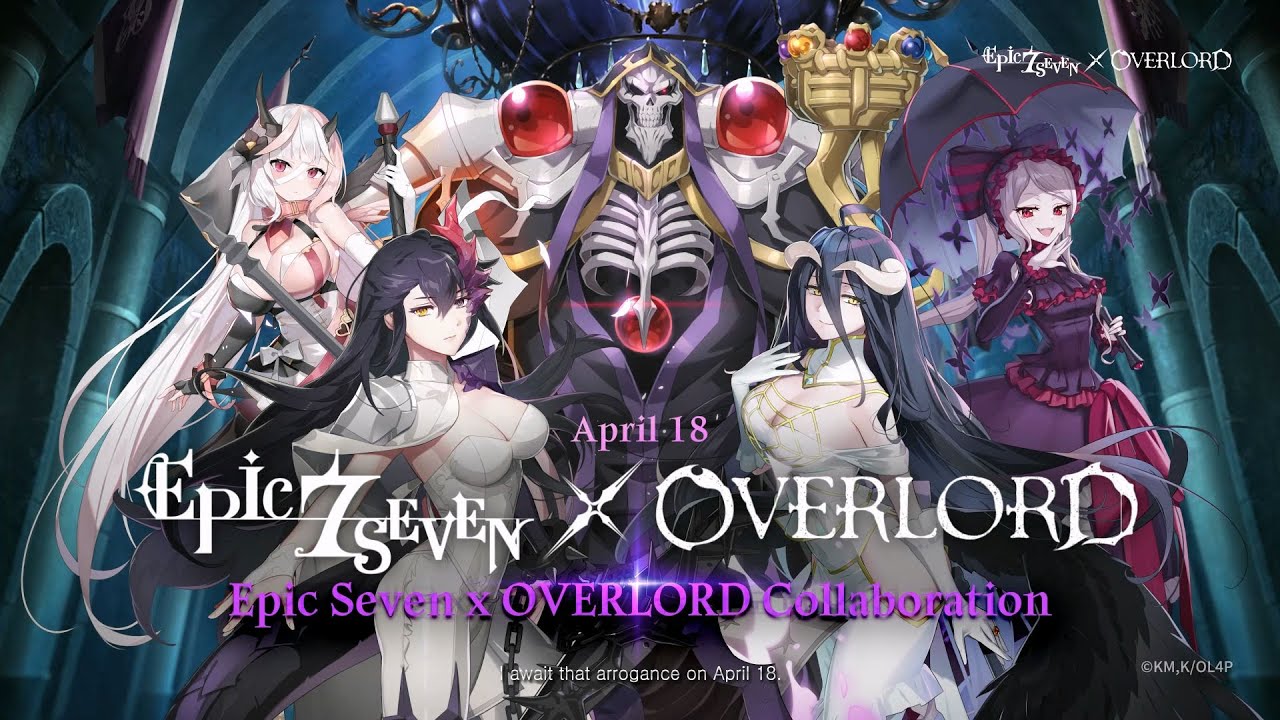 Epic Seven heroes preparing for battle